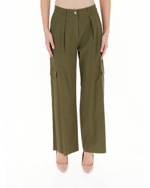 Pantalone gamba ampia