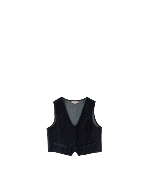 Gilet con bottoni