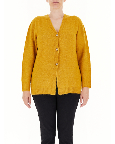 Cardigan con bottoni