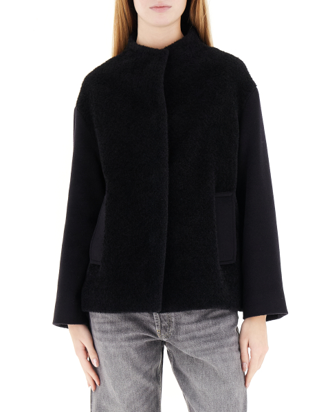 Cappotto misto alpaca