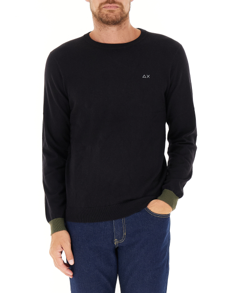 Maglione con toppe