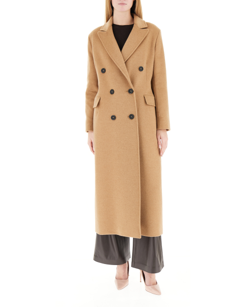 Cappotto in cammello