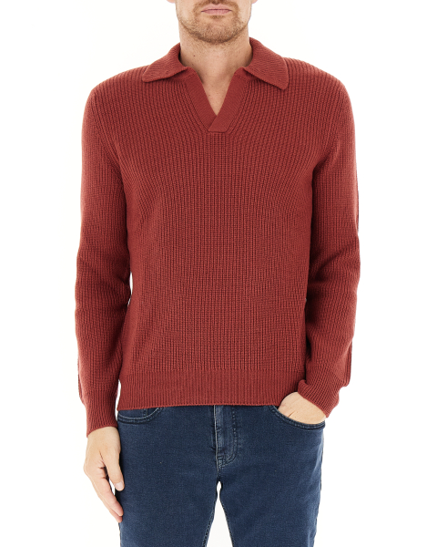 Maglione con colletto
