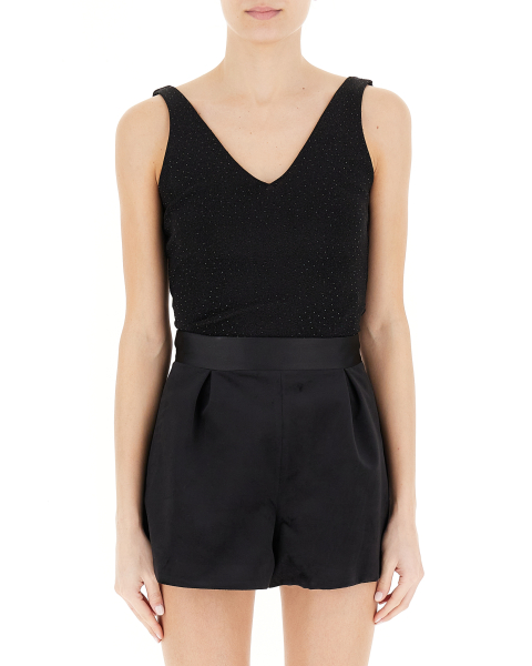 Top con strass