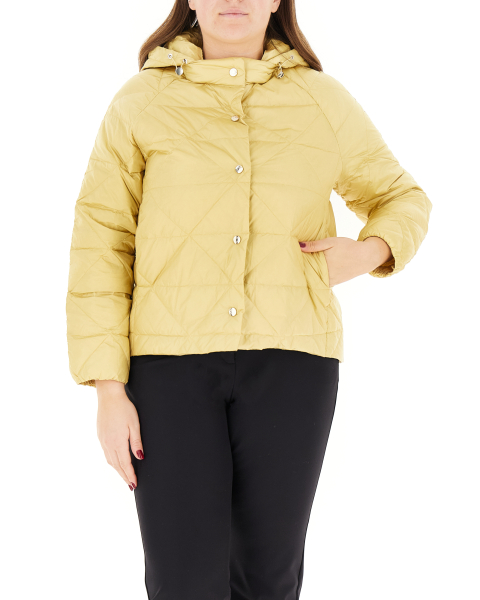 Piumino con cappuccio