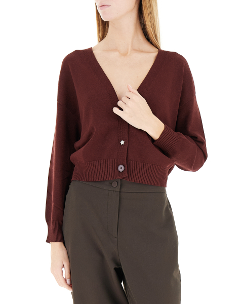 Cardigan scollo V