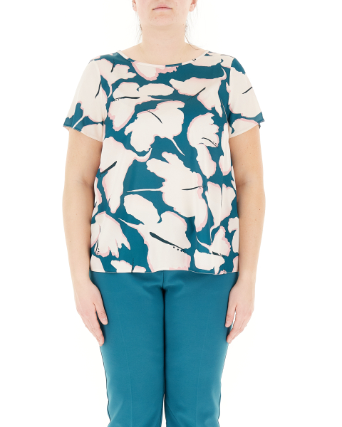 Blusa maniche corte