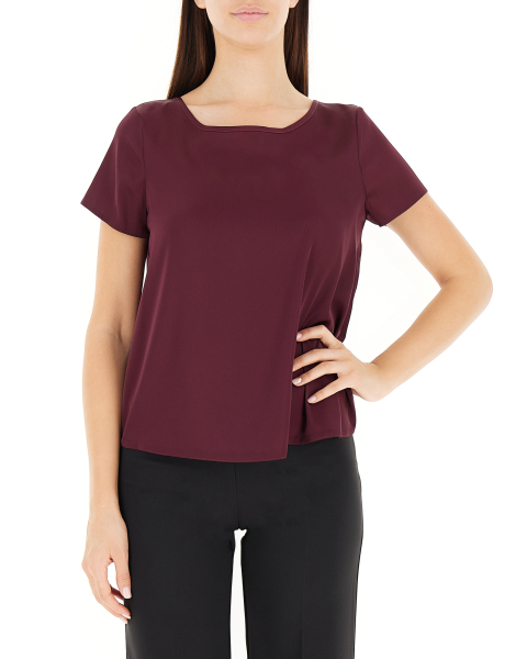Blusa maniche corte