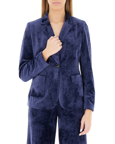 Blazer in velluto