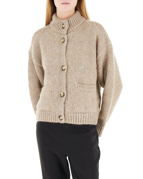 Cardigan con bottoni