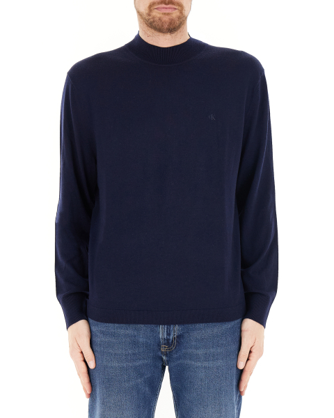 Maglione lana girocollo