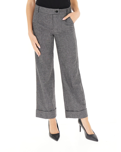 Pantalone misto lana