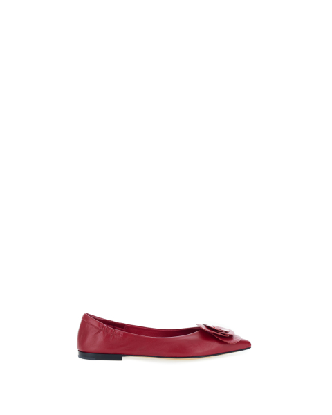 Ballerine in pelle