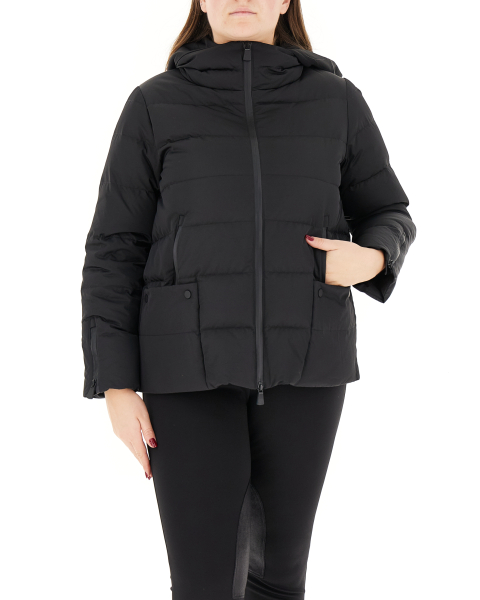 Piumino con cappuccio