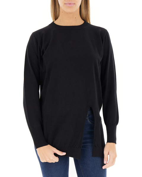 Maglia con spacco