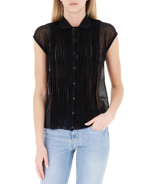 Camicia misto cotone