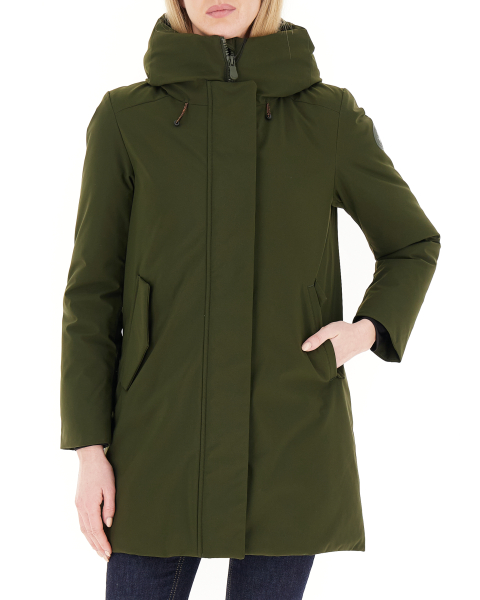 Giubbotto con cappuccio