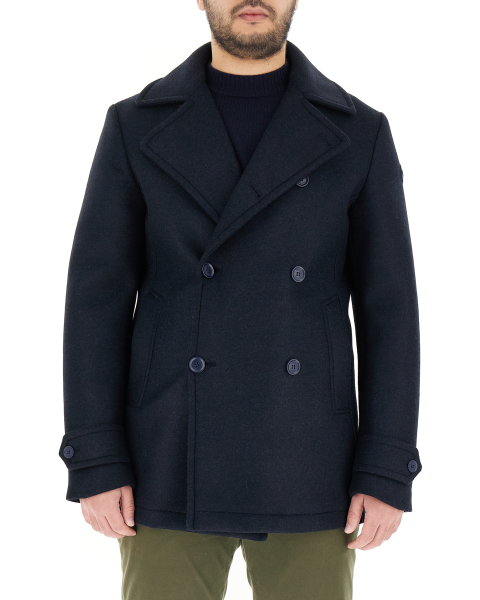 Cappotto doppiopetto lana