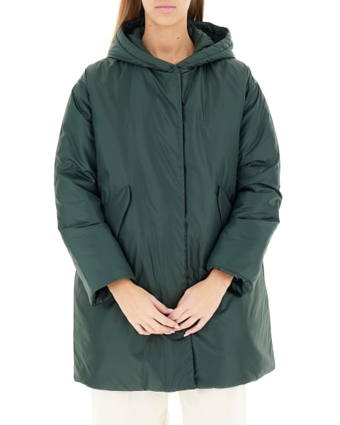 Piumino con cappuccio