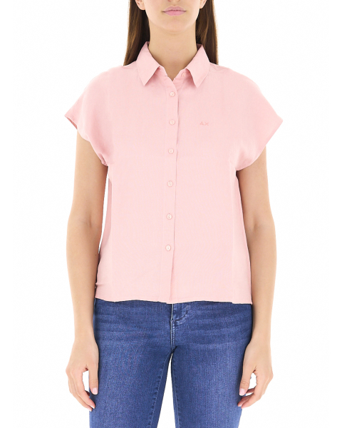 Camicia misto lino
