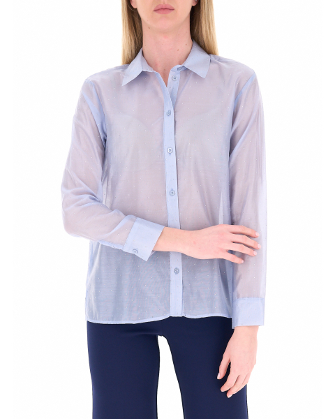 Camicia con brillantini