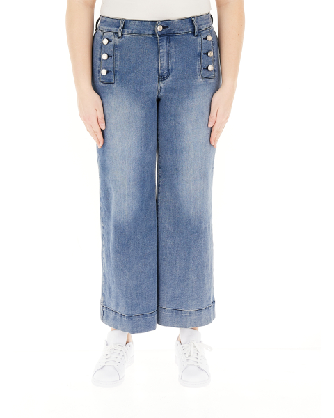 Pantalone wide leg