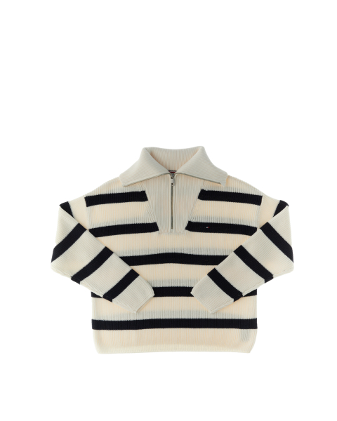 Maglione mezza zip