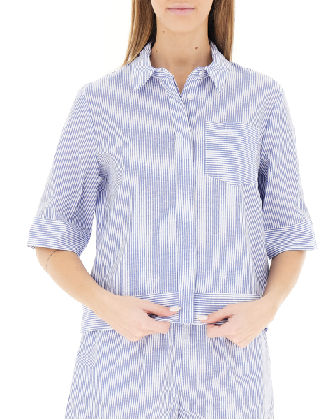 Camicia misto lino