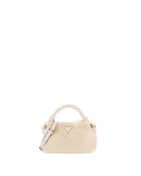 Borsa in finta pelliccia