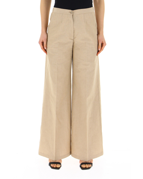 Pantalone misto lino