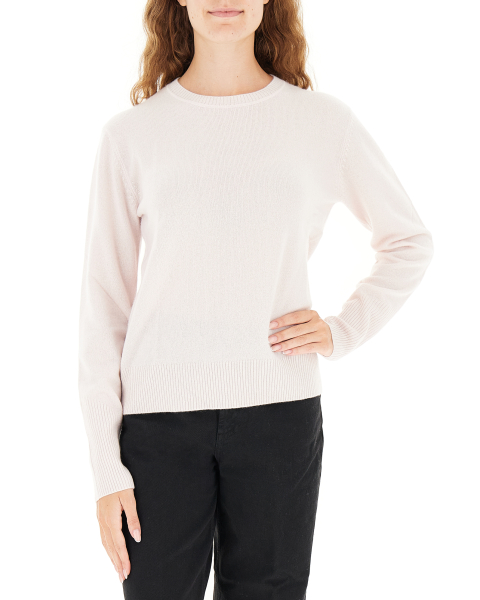 Maglione cashmere girocollo