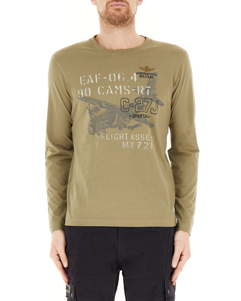 T-shirt maniche lunghe