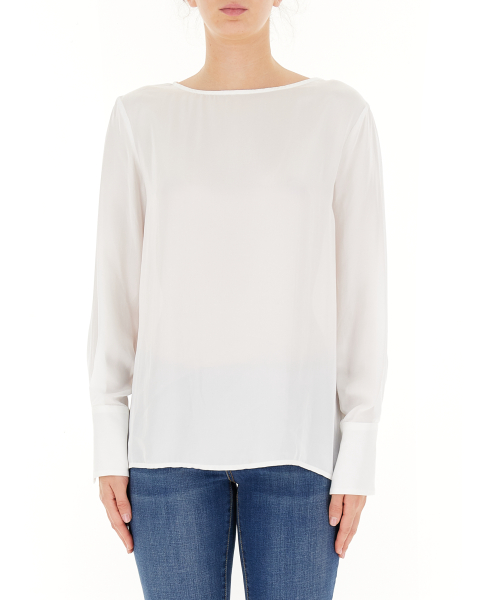 Blusa maniche lunghe