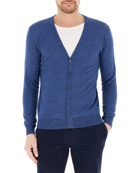 Cardigan misto lana