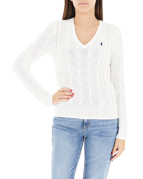 Maglione a trecce