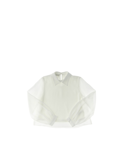 Blusa maniche lunghe