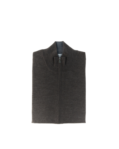 Cardigan lana vergine