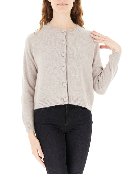 Cardigan misto lana