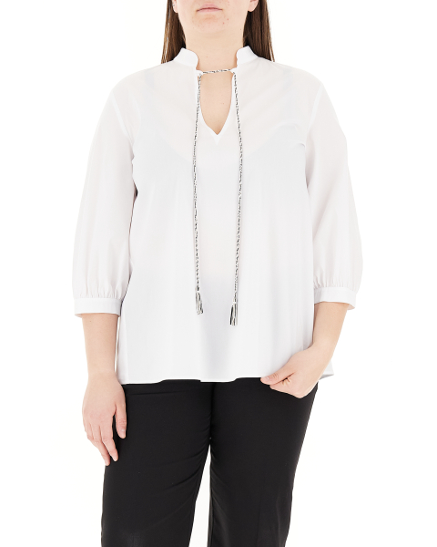 Blusa misto cotone