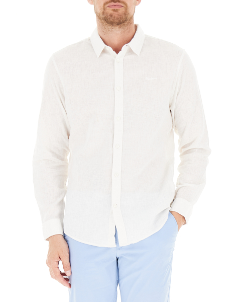 Camicia misto lino