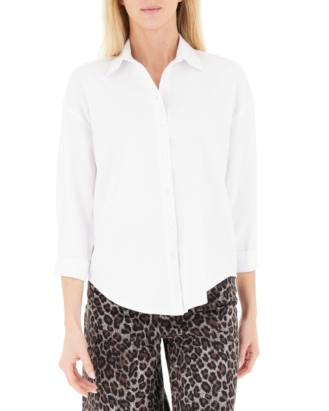 Camicia misto cotone