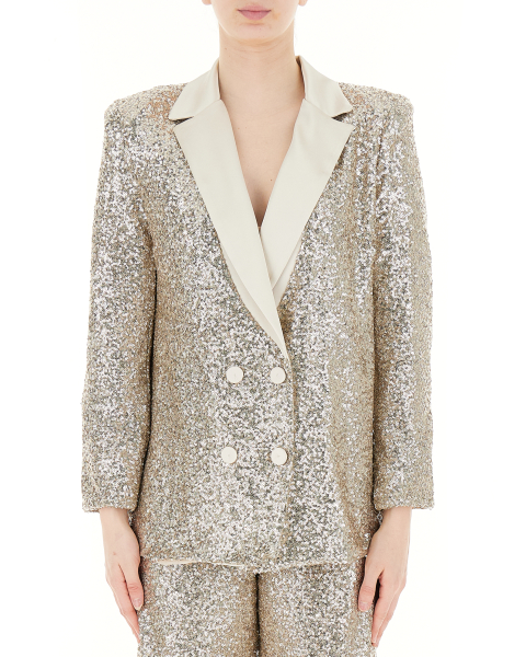 Blazer con paillettes