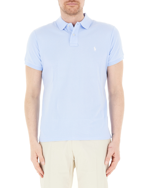 Polo slim cotone