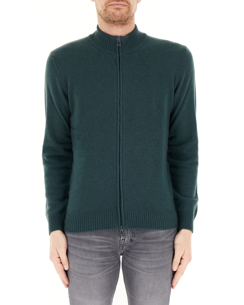 Cardigan lana merino