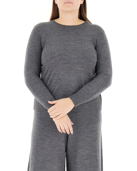 Maglia misto lana