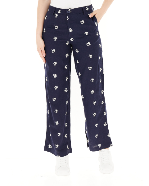 Pantalone wide leg