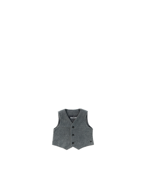 Gilet misto cotone