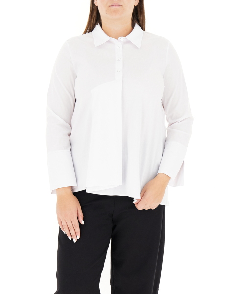 Camicia misto cotone