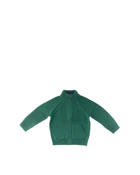 Cardigan con zip
