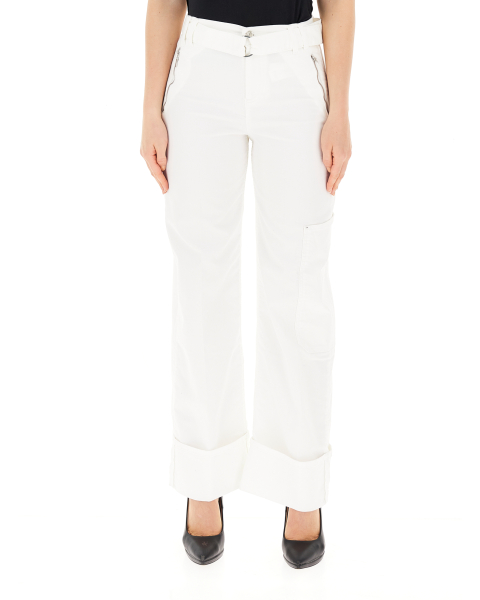 Pantalone wide leg